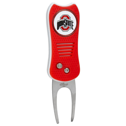 Ohio State Buckeyes Switchblade Divot Tool - Image 1 - Club Rehab