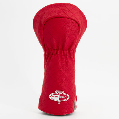 Ohio State Buckeyes Split Quilted Driver Headcover, back view