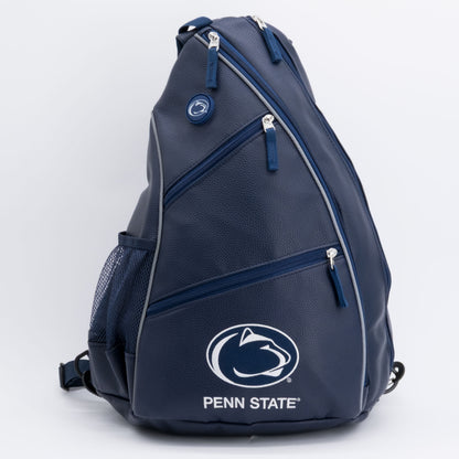 Penn State Nittany Lions PU leather backpack by Team Golf, view 1