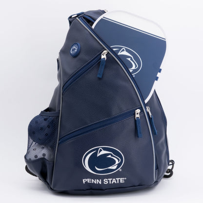 Penn State Nittany Lions PU leather backpack by Team Golf, view 4
