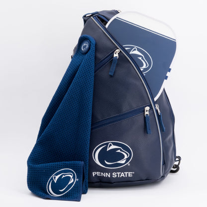 Penn State Nittany Lions PU leather backpack by Team Golf, view 5