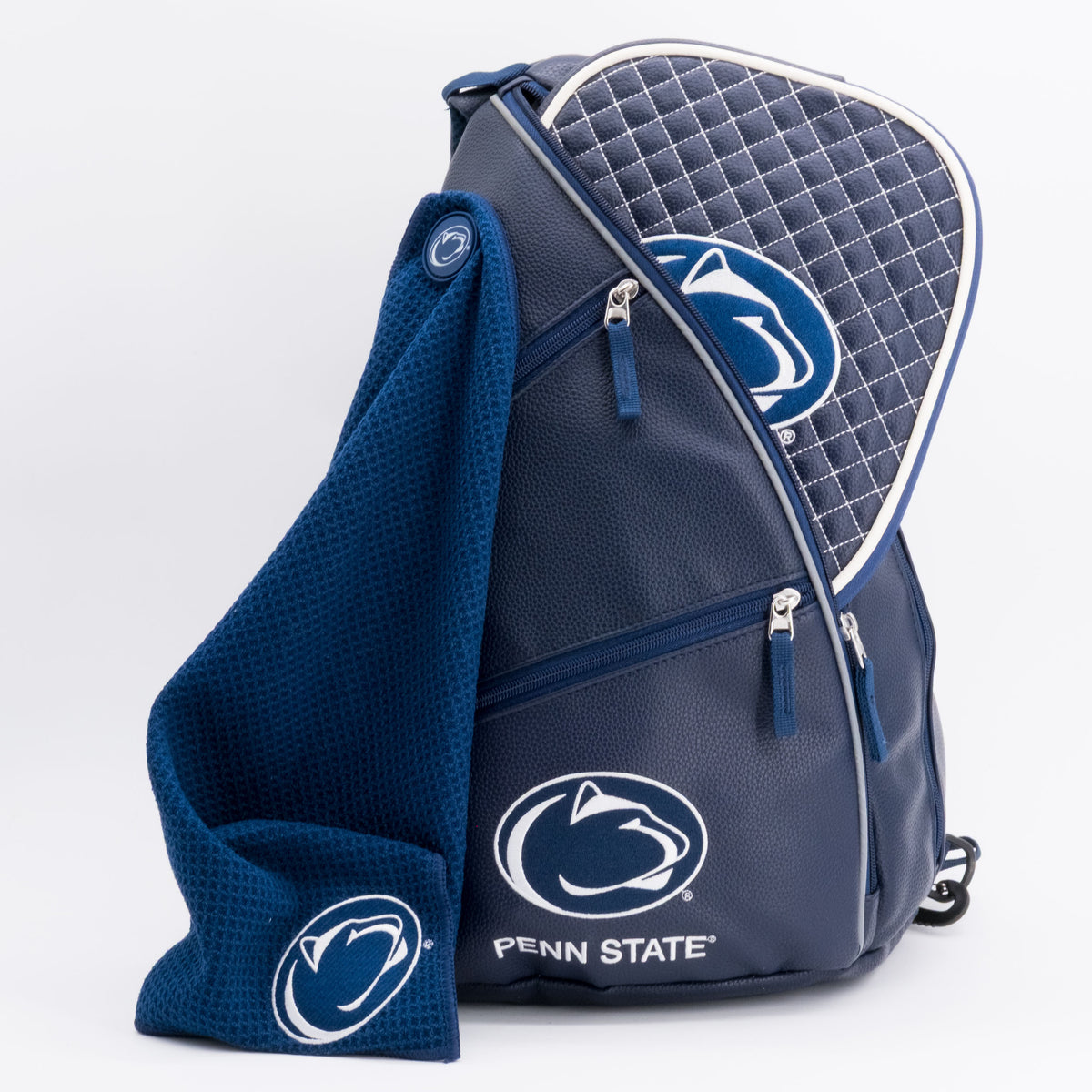Penn State Nittany Lions PU leather backpack by Team Golf, view 7