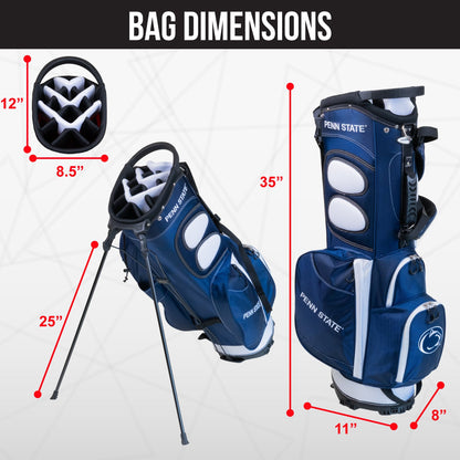 Penn State Nittany Lions Fairway Stand Bag - Image 4 - Club Rehab