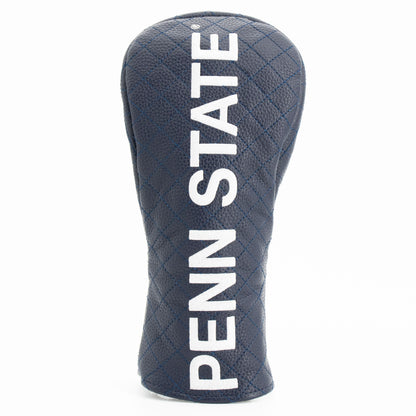 Penn State Nittany Lions Solid Quilted Fairway Headcover, front view