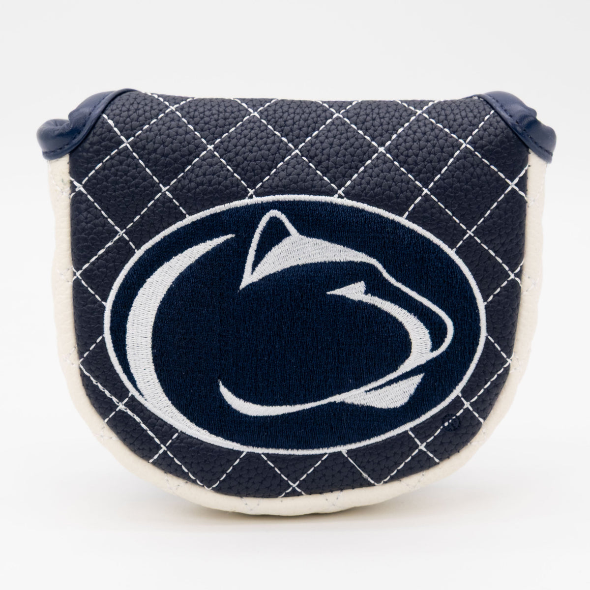 Penn State Nittany Lions Solid Quilted Mallet Putter Headcover - golf headcover product images
