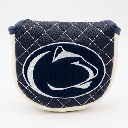 Penn State Nittany Lions Solid Quilted Mallet Putter Headcover - golf headcover product images
