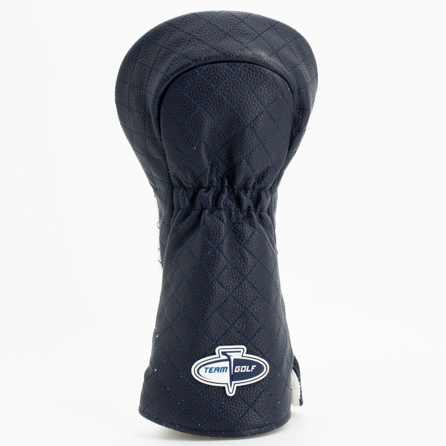Penn State Nittany Lions split quilted driver cover, back view