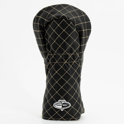 Purdue Boilermakers Split Quilted Fairway Headcover, back view