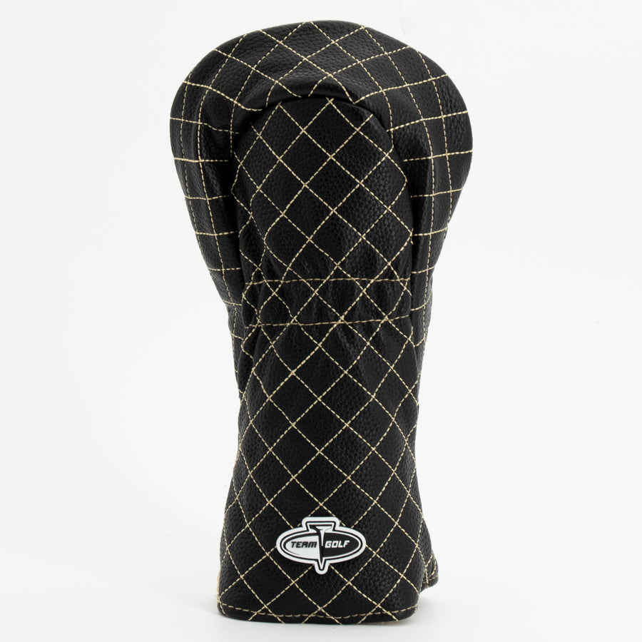 Purdue Boilermakers split quilted fairway cover, back view
