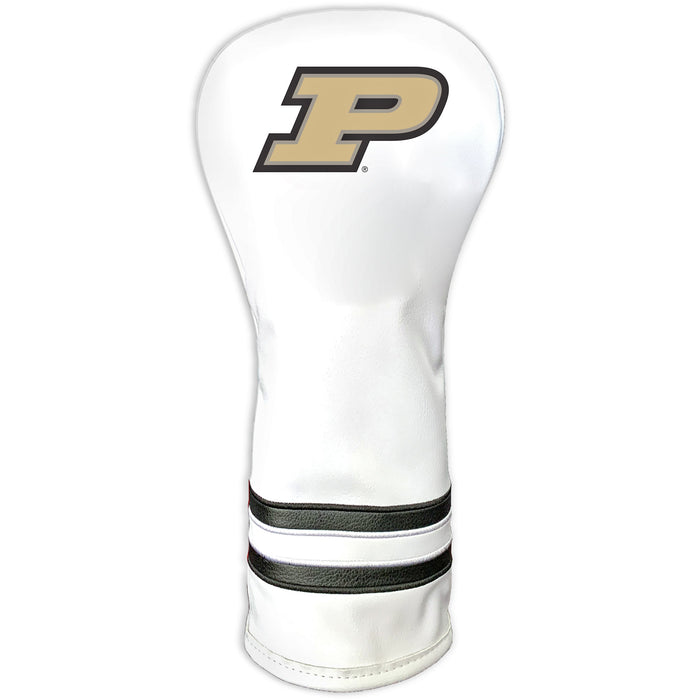 Purdue Boilermakers Vintage White Printed Fairway Headcover