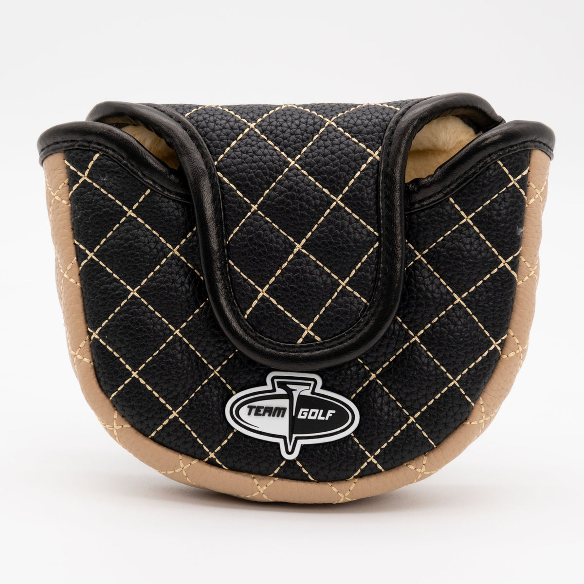 Purdue Boilermakers Solid Quilted Mallet Putter Cover, back view