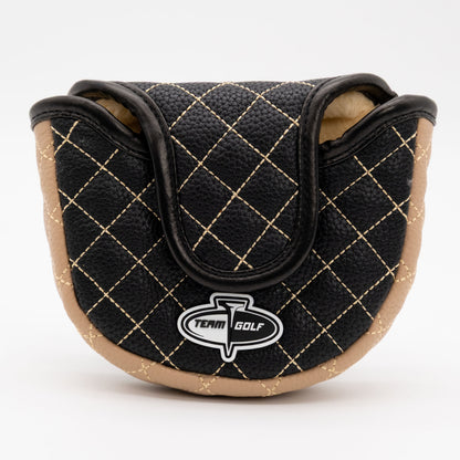 Purdue Boilermakers Solid Quilted Mallet Putter Cover, back view