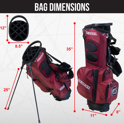 South Carolina Gamecocks Fairway Stand Bag - Image 4 - Club Rehab