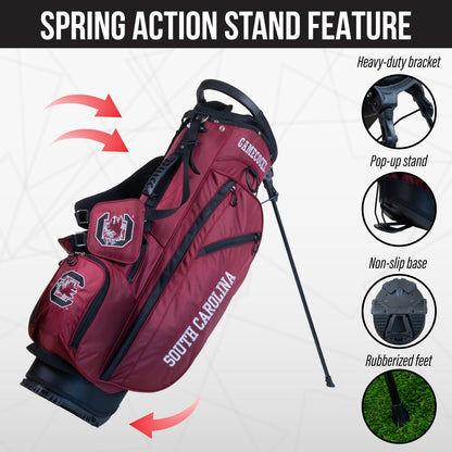 South Carolina Gamecocks Fairway Stand Bag - Image 5 - Club Rehab