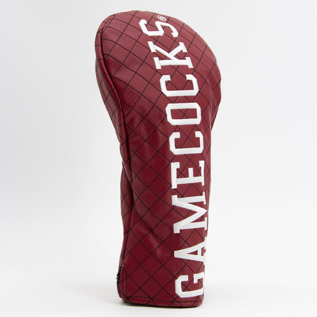 South Carolina Gamecocks Solid Quilted Driver Headcover, angled view