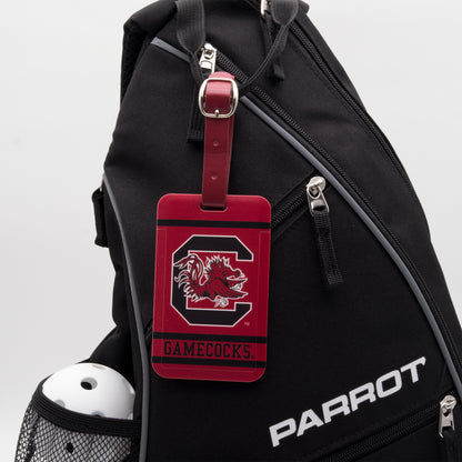South Carolina Gamecocks plastic golf bag tag by Team Golf, product photo 3