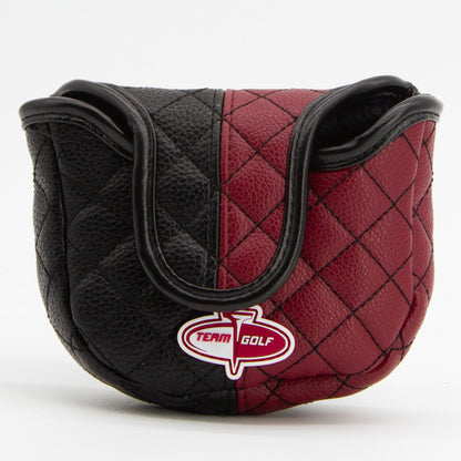 South Carolina Gamecocks Split Quilted Mallet Putter Cover, back view