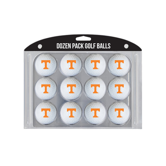 Tennessee Volunteers logo golf balls, 12 pack