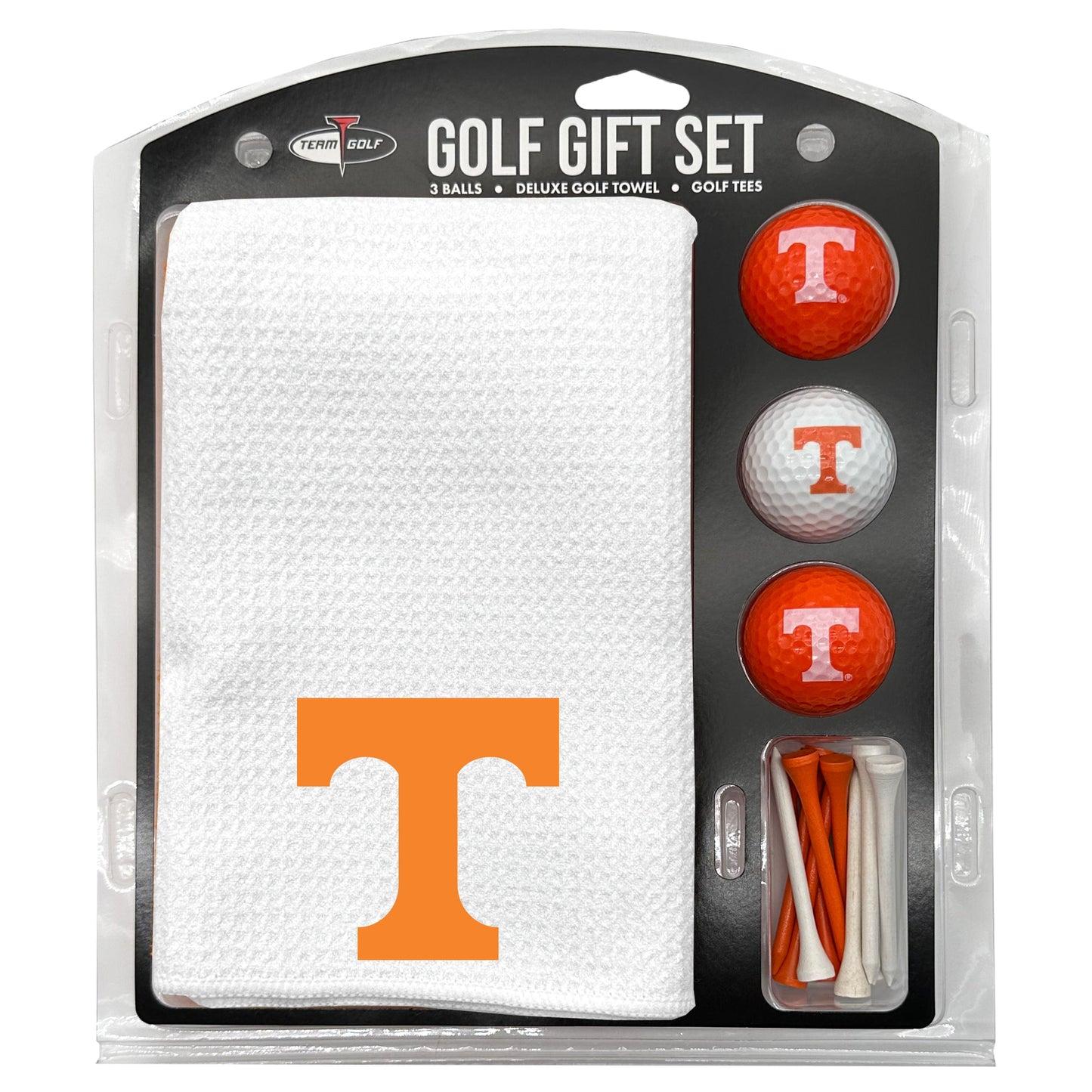 Tennessee Volunteers White Microfiber Towel Golf Gift Set - Club Rehab