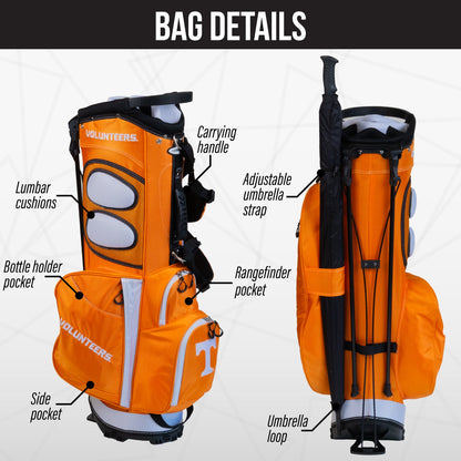 Tennessee Volunteers Fairway Stand Bag - Image 2 - Club Rehab