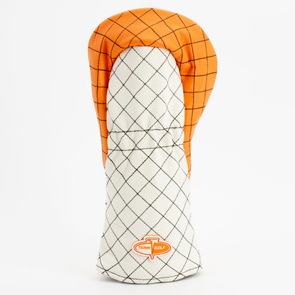 Tennessee Volunteers Striped Quilted Fairway Headcover, back view