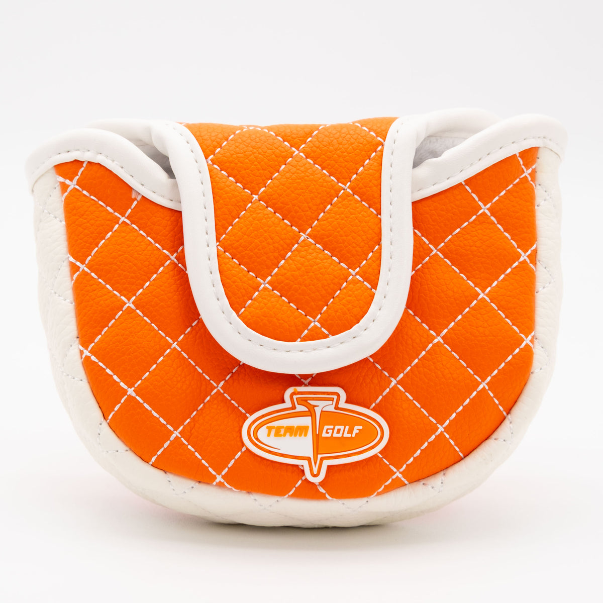 Tennessee Volunteers Solid Quilted Mallet Putter Cover, back view