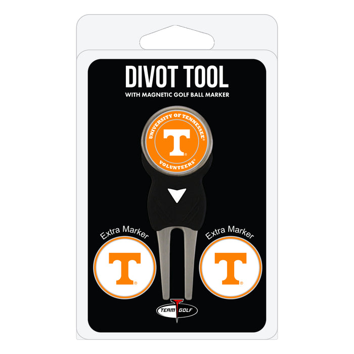 Tennessee Volunteers divot repair tool and three ball markers