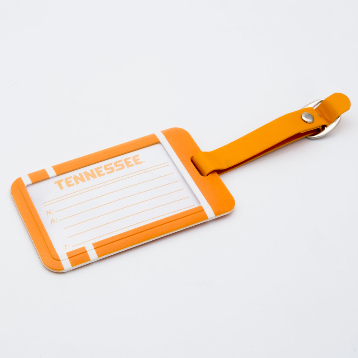 Tennessee Volunteers plastic golf bag tag by Team Golf, product photo 2