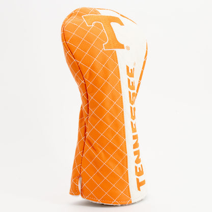 Tennessee Volunteers Split Quilted Driver Headcover, angled view
