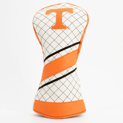 Tennessee Volunteers Striped Quilted Driver Headcover, front view