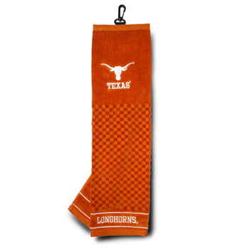 Texas Longhorns embroidered golf towel