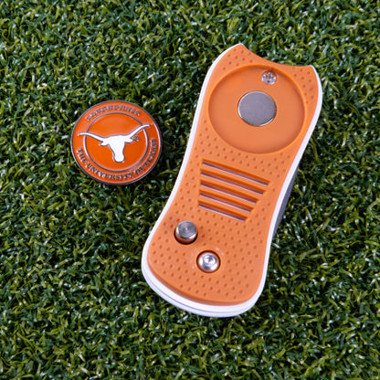 Texas Longhorns Switchblade Divot Tool - Image 3 - Club Rehab