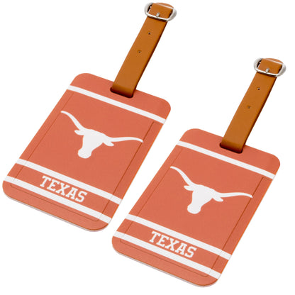 Texas Longhorns plastic golf bag tag by Team Golf, product photo 4