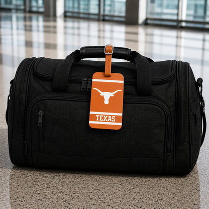 Texas Longhorns plastic golf bag tag by Team Golf, product photo 5