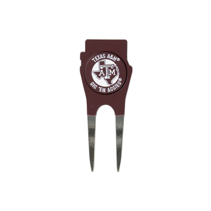 Texas A&M Aggies Custom Shaped Divot Tool - Image 2 - Club Rehab