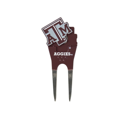 Texas A&M Aggies Custom Shaped Divot Tool - Image 3 - Club Rehab