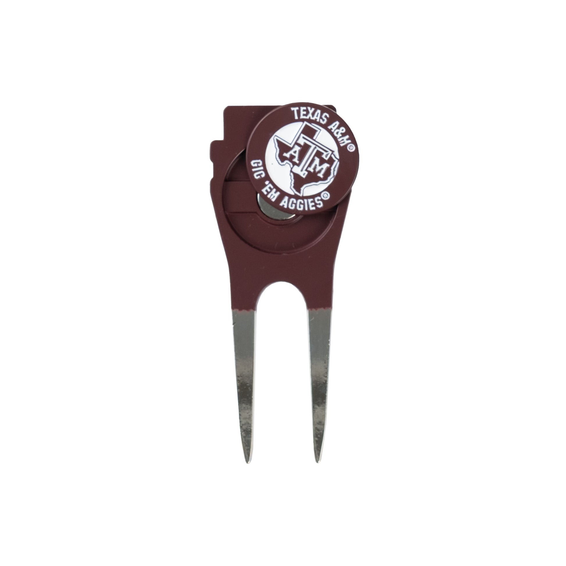 Texas A&M Aggies Custom Shaped Divot Tool - Image 4 - Club Rehab