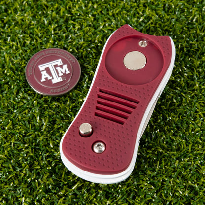 Texas A&M Aggies Switchblade Divot Tool - Image 3 - Club Rehab