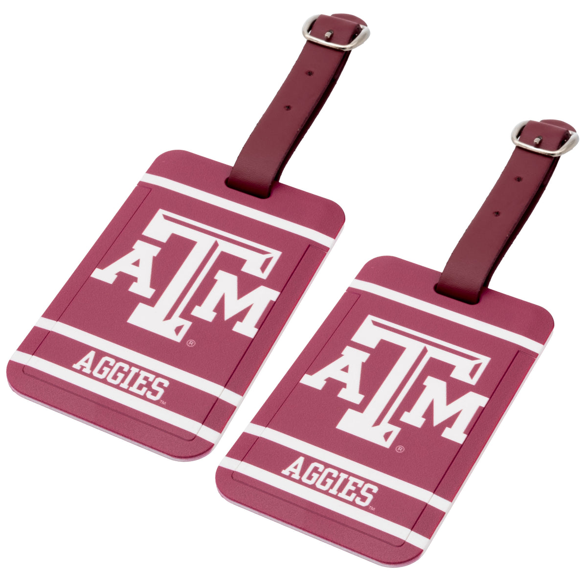 Texas A&M Aggies plastic golf bag tag by Team Golf, product photo 4