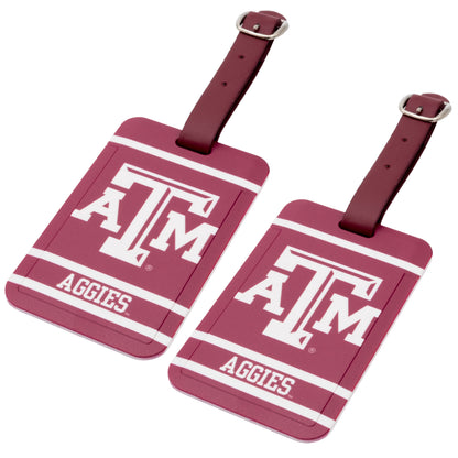 Texas A&M Aggies plastic golf bag tag by Team Golf, product photo 4