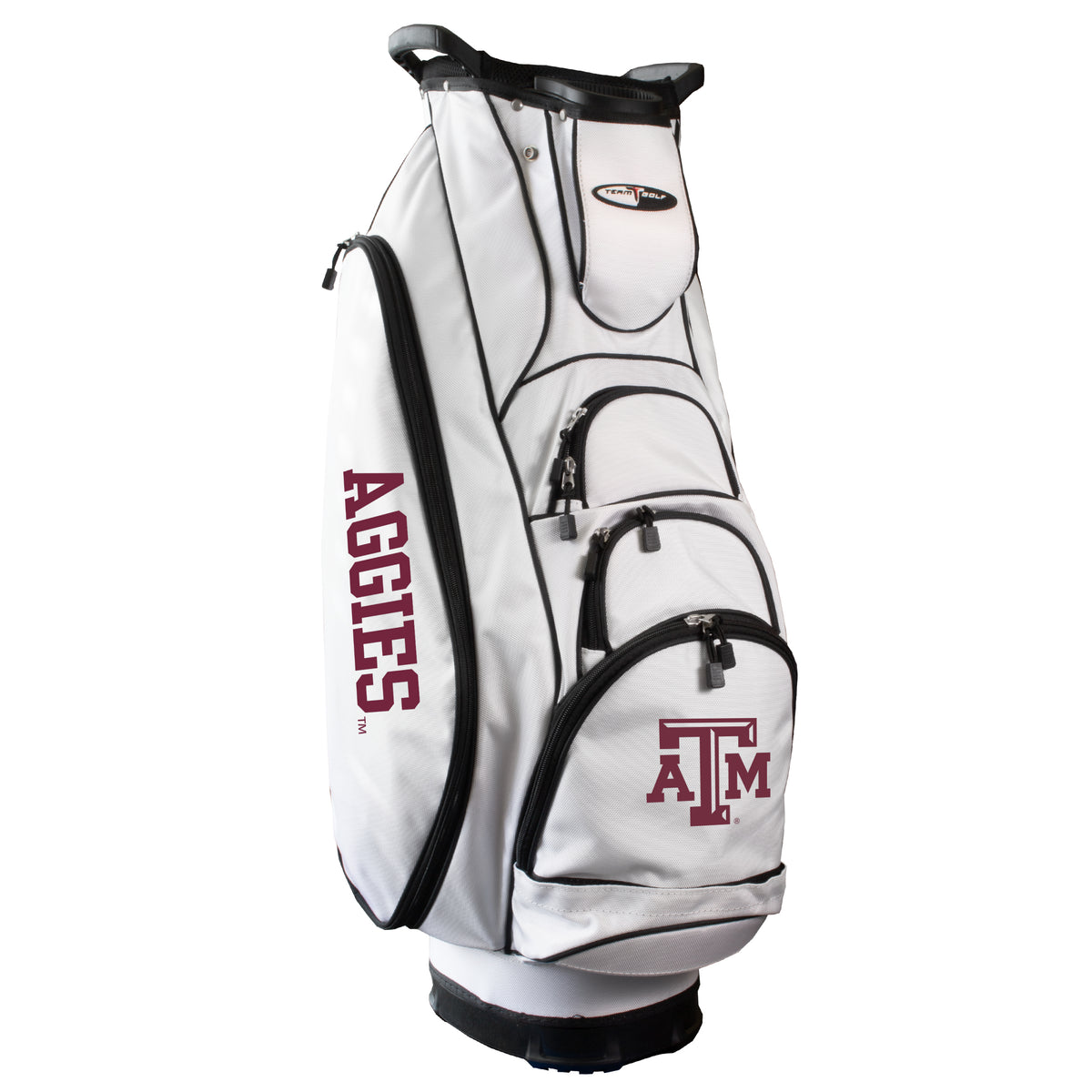 Texas A&M Aggies Albatross golf cart bag in White