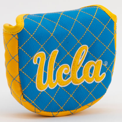 UCLA Bruins Solid Quilted Mallet Putter Cover, angled view