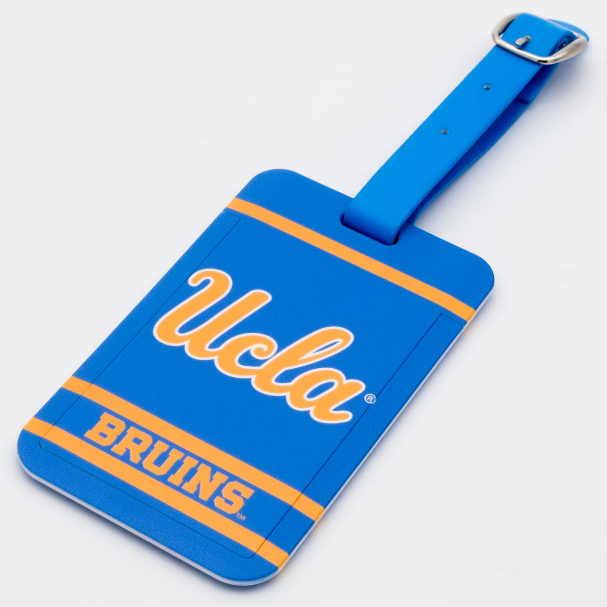 UCLA Bruins plastic golf bag tag by Team Golf, product photo 1