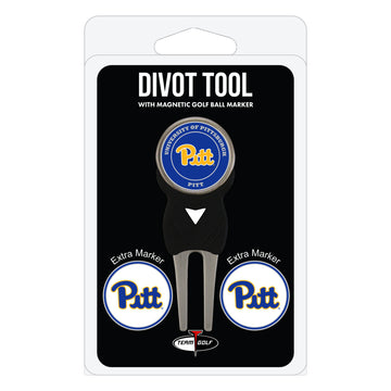 Pitt Panthers Divot Tool + 3 Ball Markers