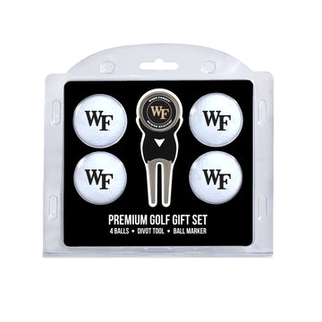 Wake Forest Demon Deacons 4er-Golfball-Geschenkset