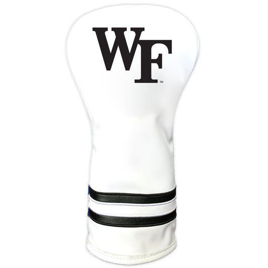 Wake Forest Demon Deacons Vintage Golf Headcovers – White