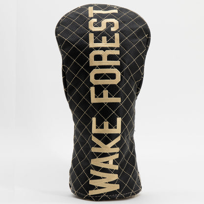 Wake Forest Demon Deacons Solid Quilted Driver Headcover, front view