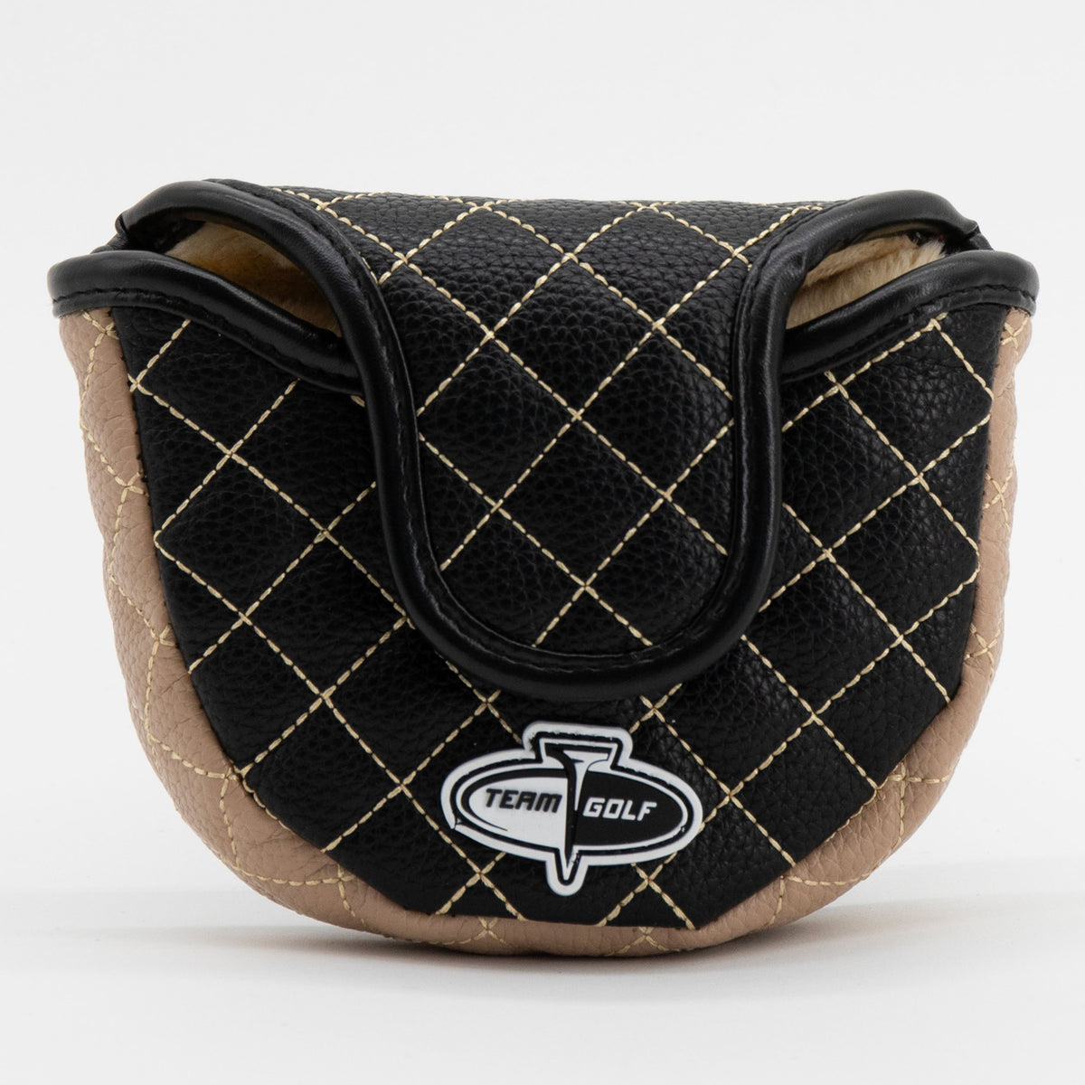 Wake Forest Demon Deacons Solid Quilted Mallet Putter Cover, back view