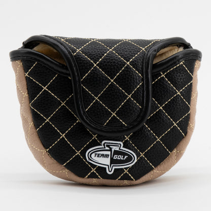 Wake Forest Demon Deacons Solid Quilted Mallet Putter Cover, back view