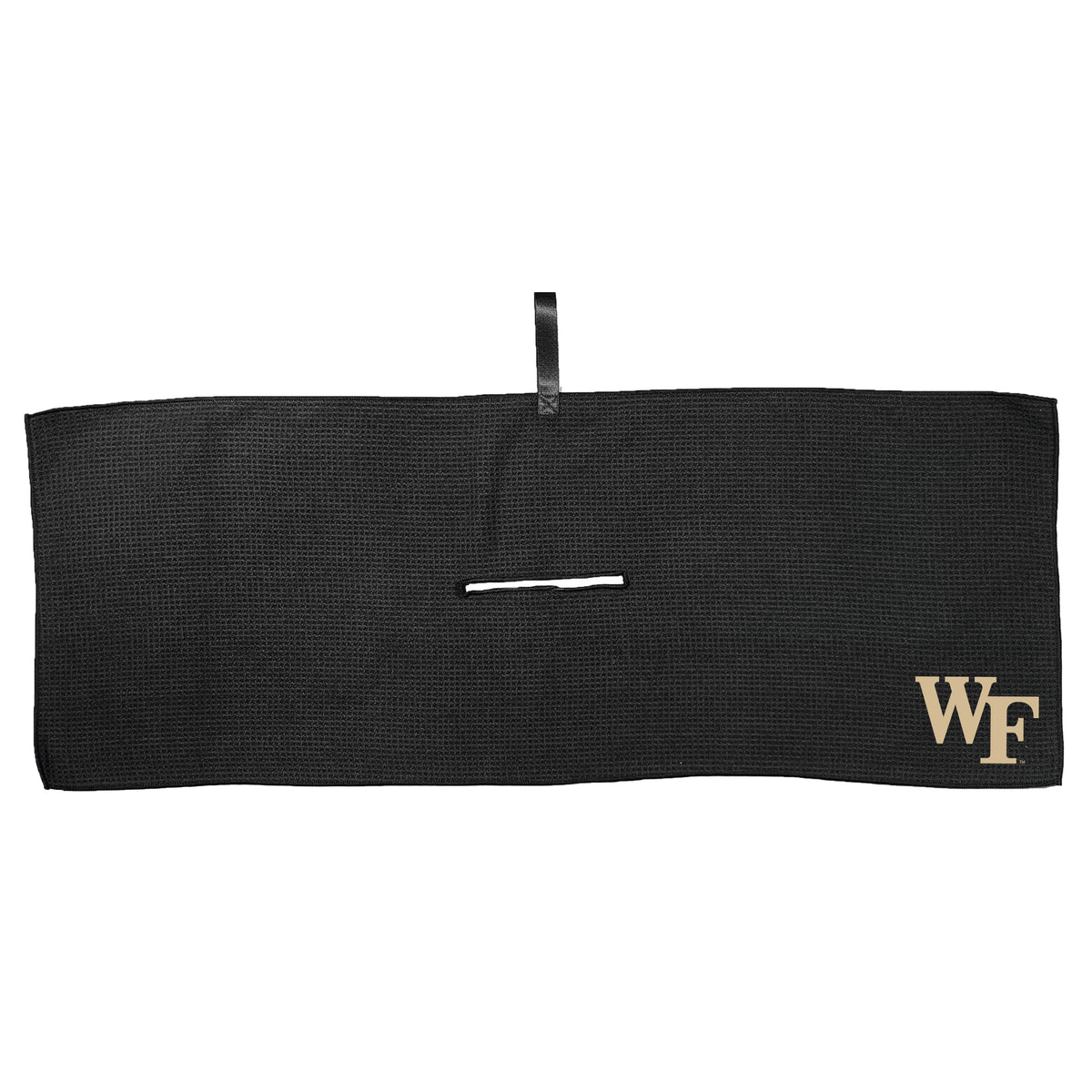 Wake Forest Demon Deacons 16 x 40 microfiber golf towel with team logo